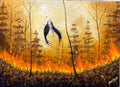 “His Fall” Original Painting