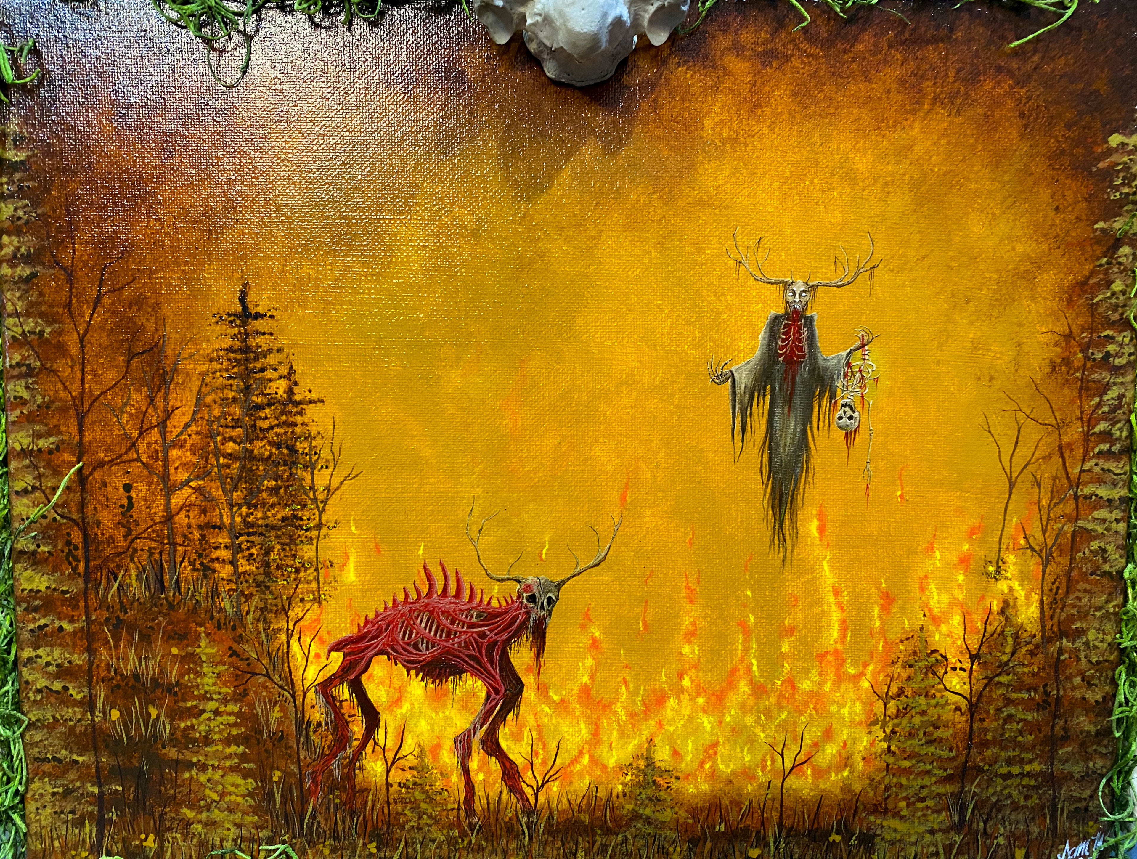 "Creature of Chaos" Original Painting