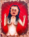 "Mourning Face" Original Painting