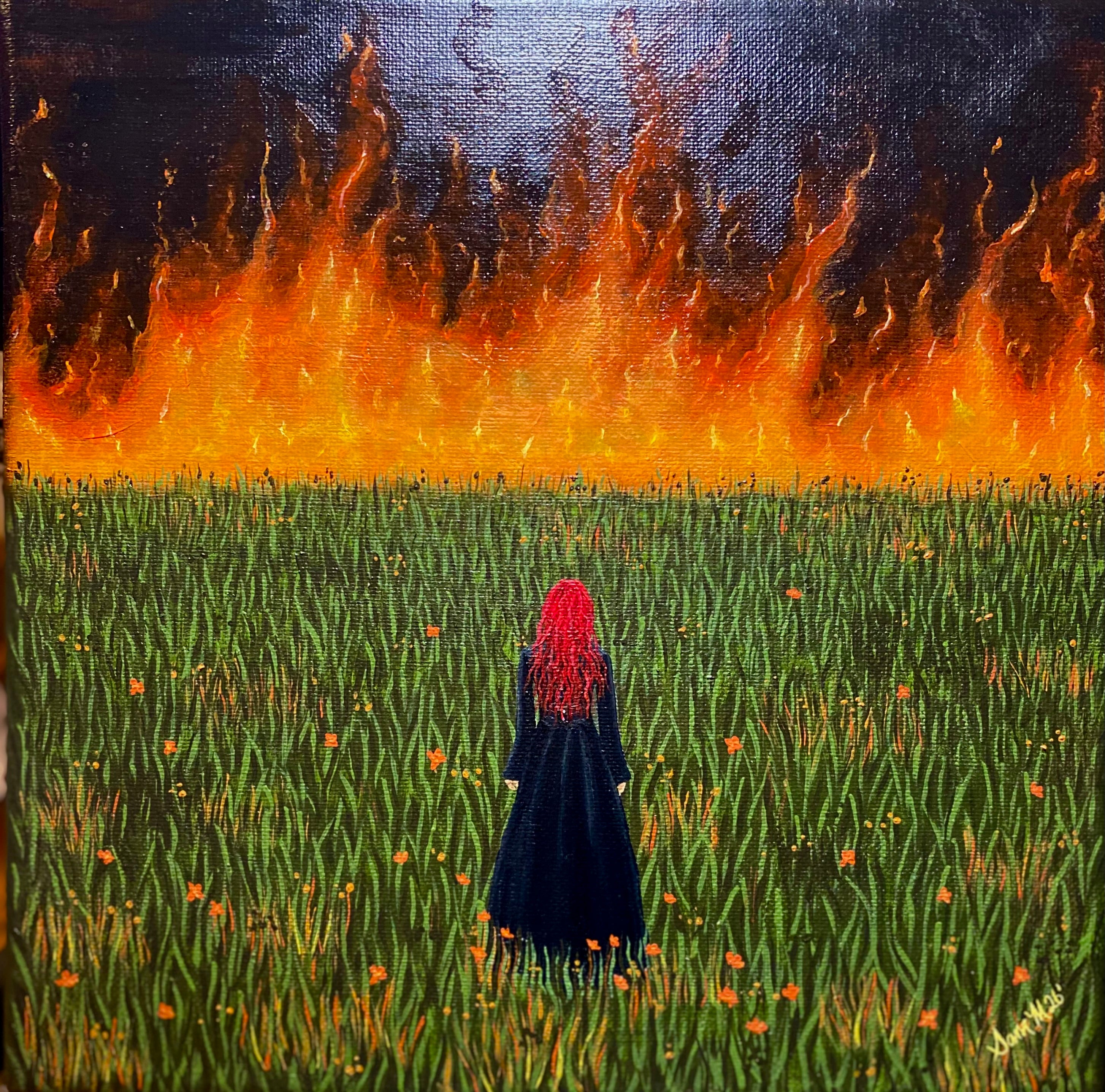 "Fire Inside" Original Painting