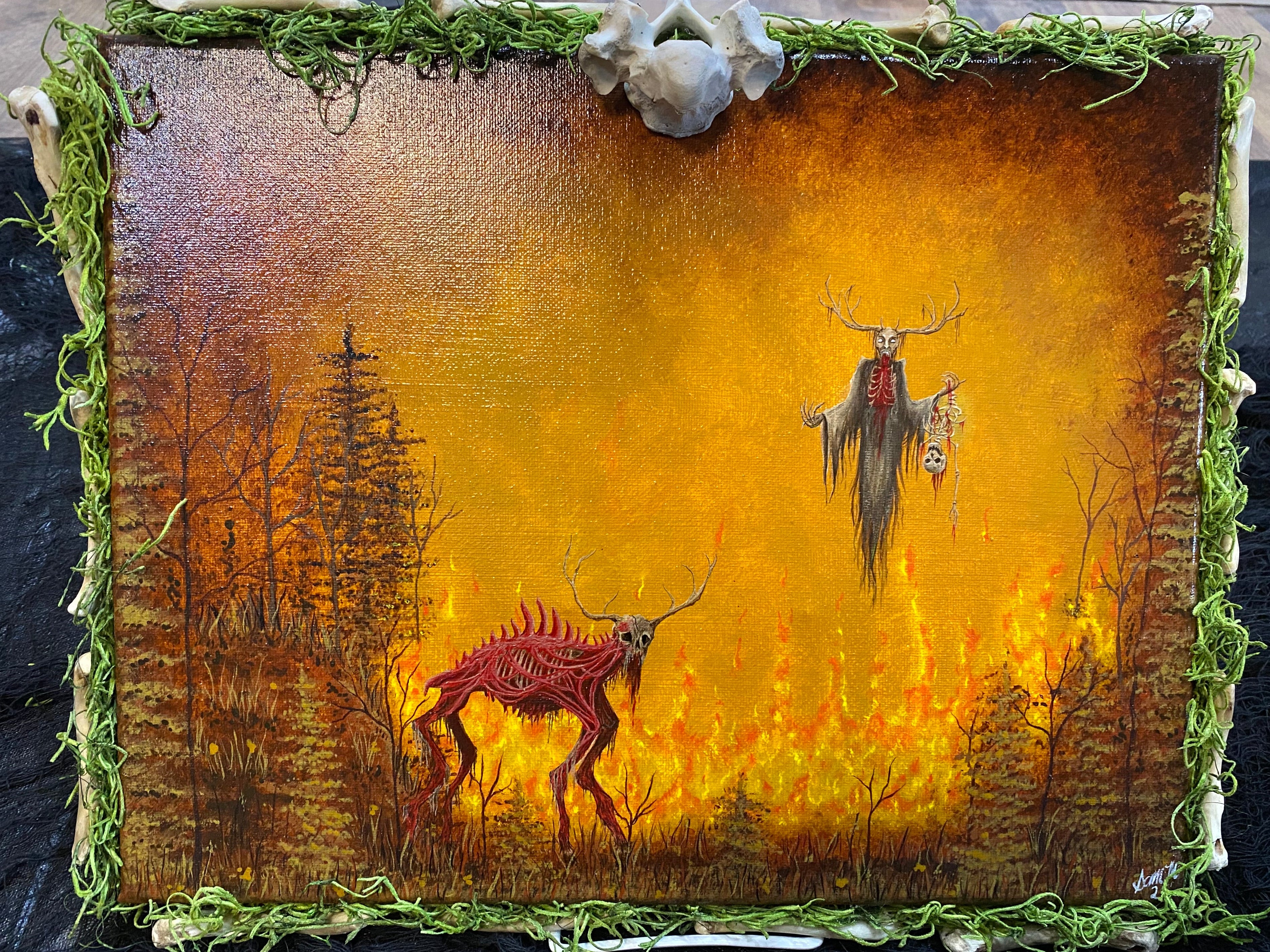 "Creature of Chaos" Original Painting