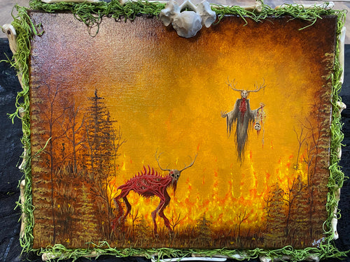 "Creature of Chaos" Original Painting
