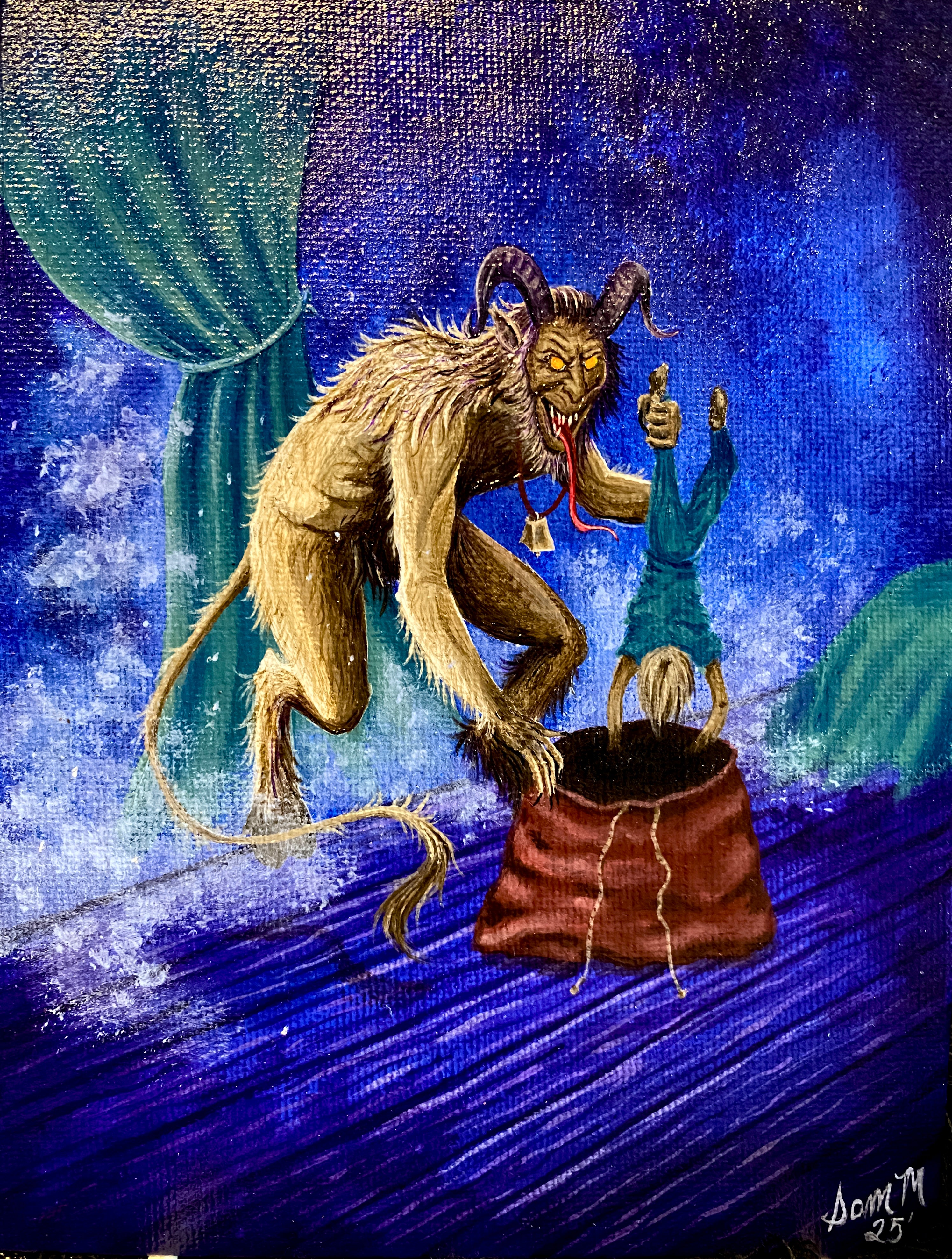 "Silent Night" Original Painting