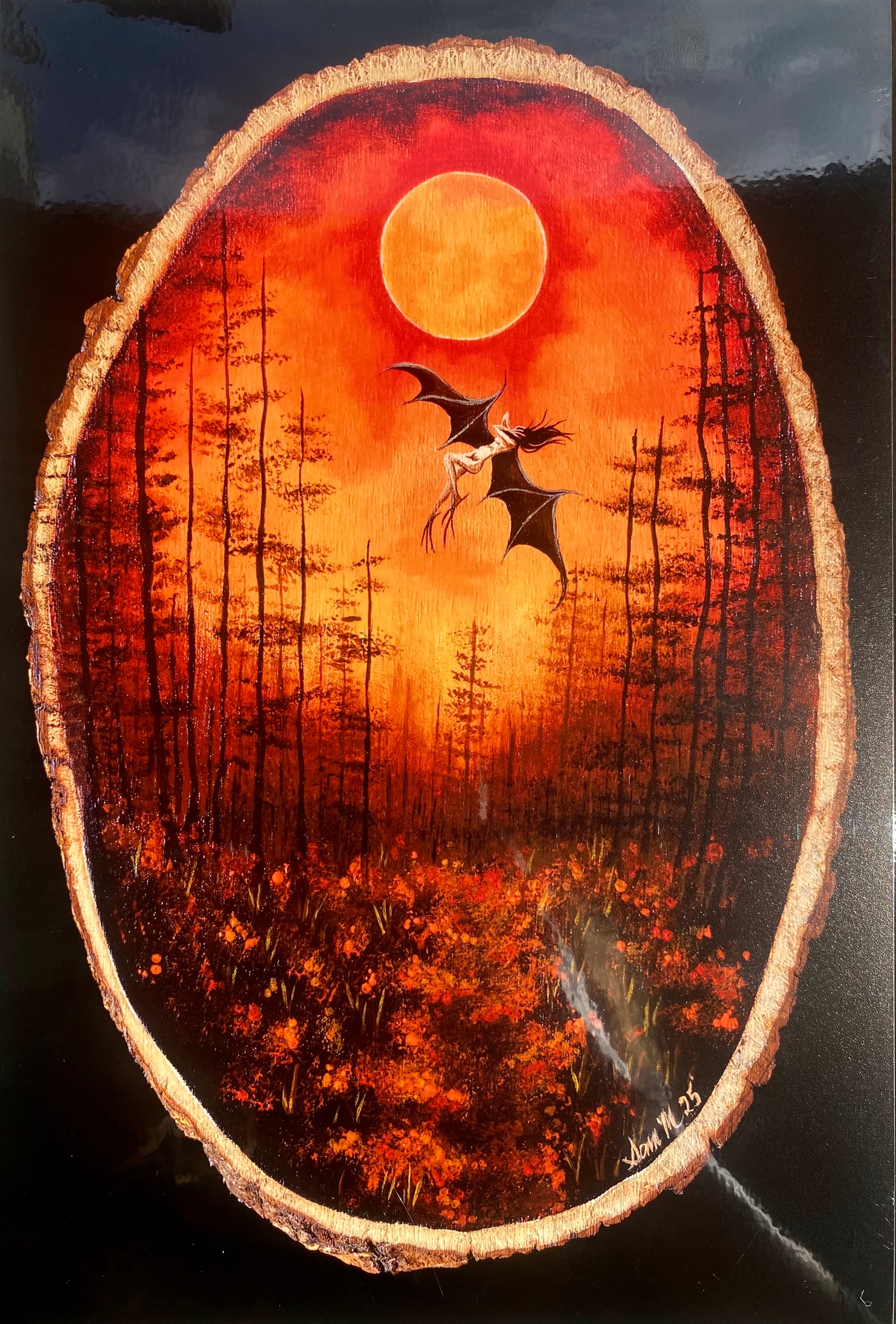 "October Skies" Print