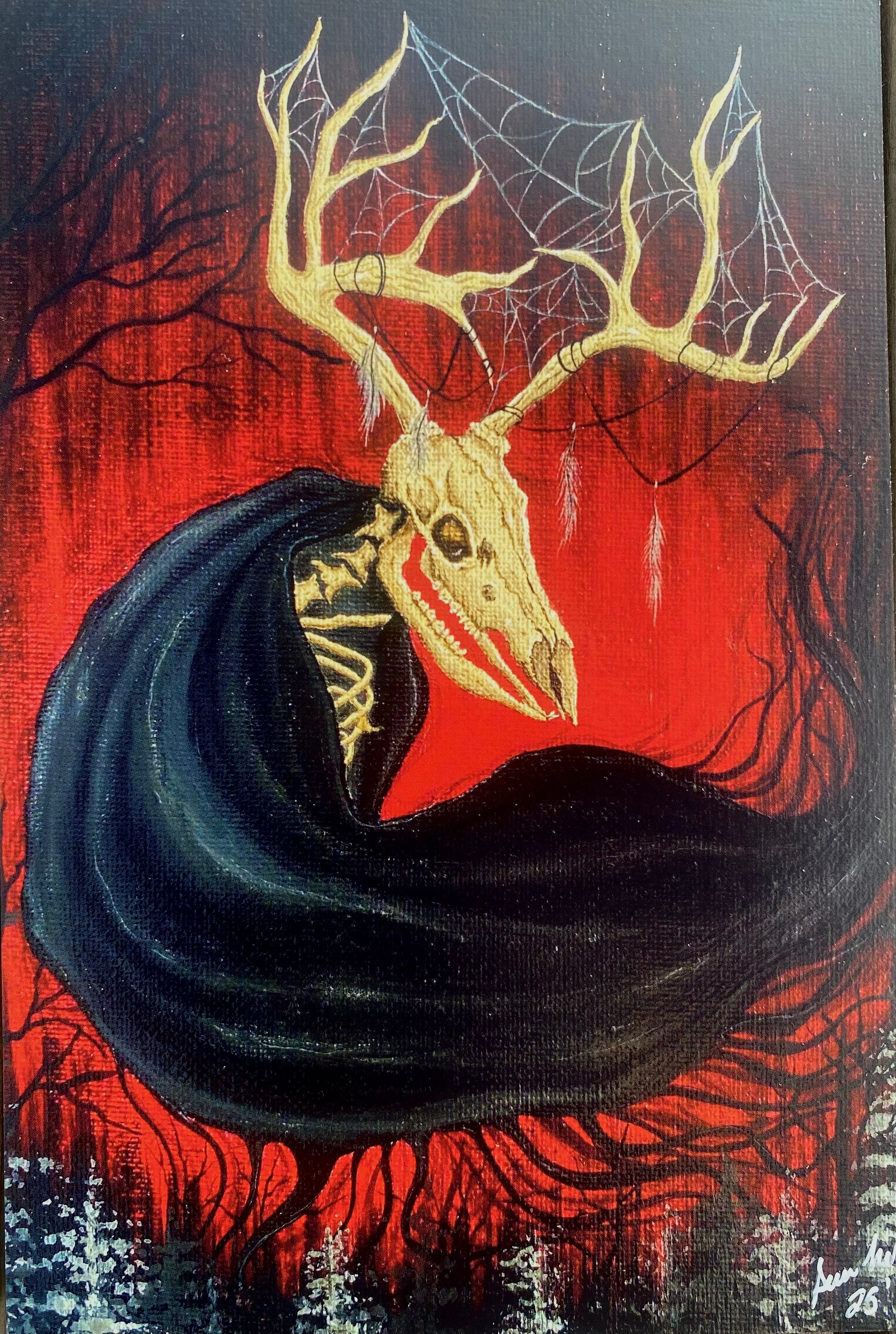 "Whisper in the Woods" Print