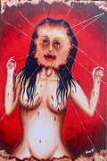 "Mourning Face" Print