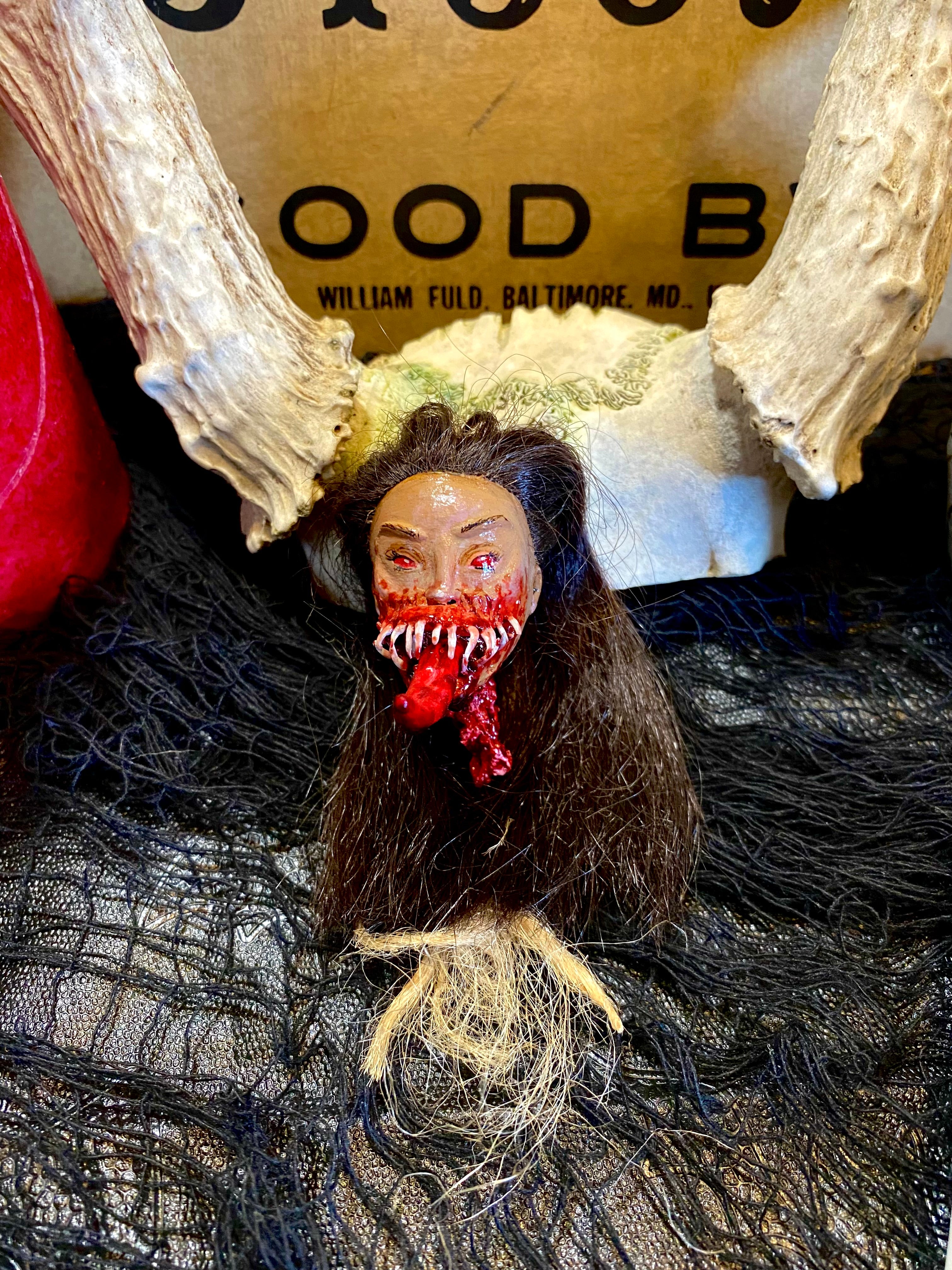 "Violence Unimagined" Sculpted Head