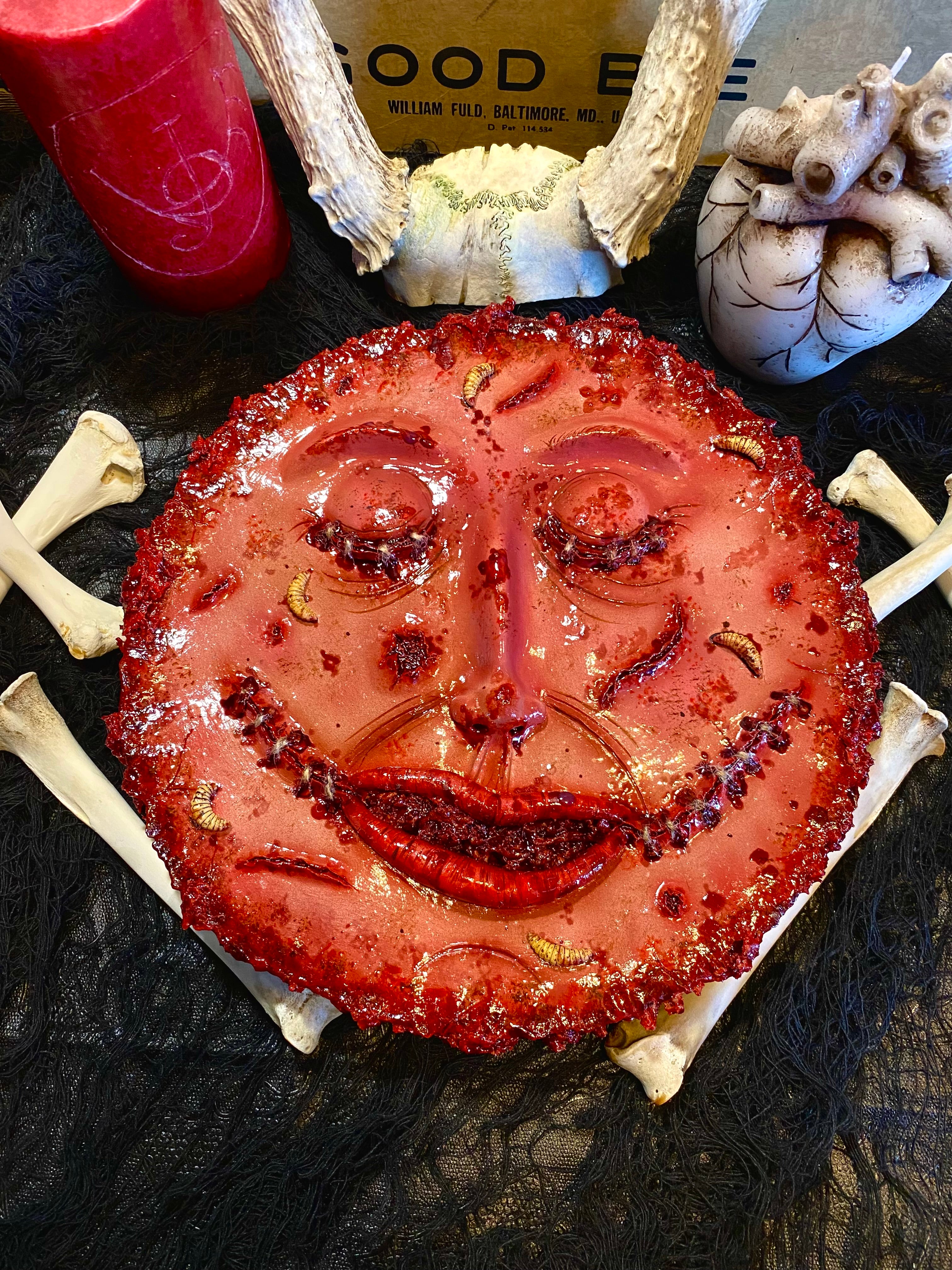 Face Pie Original Sculpture "Ed"